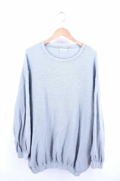 crepuscule (クレプスキュール) BIG Knit L/S 草木染め メンズ トップス
