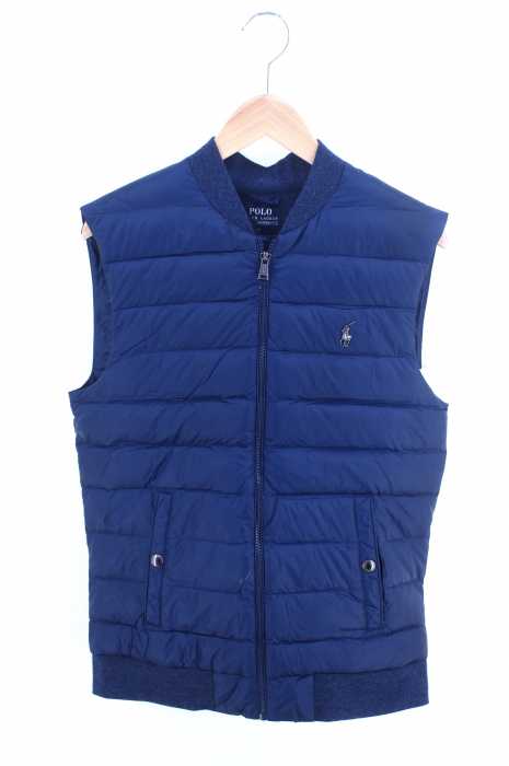 POLO RALPH LAUREN (ポロラルフローレン) ポニー装飾リブダウンベスト メンズ アウター