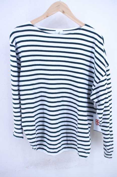 6 BEAUTY & YOUTH UNITED ARROWS（ロクビューティーアンドユースユナイテッドアローズ） 18SS BORDER ASYMMETRY PULLOVER レディース トップス