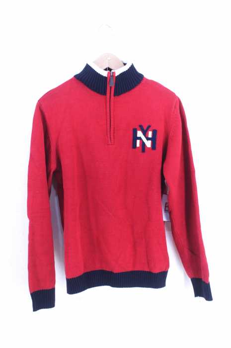 TOMMY HILFIGER (トミーヒルフィガー) ハーフジップニットセーター メンズ トップス