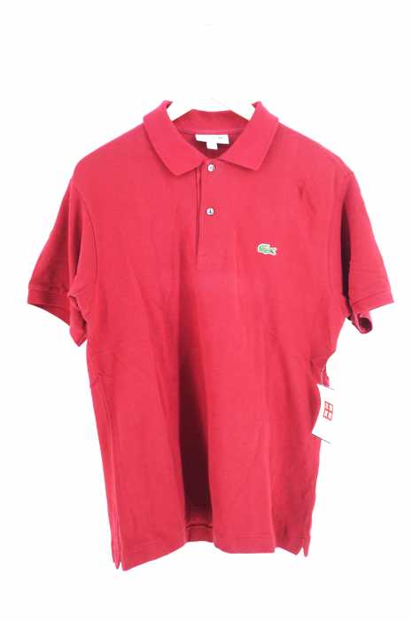 LACOSTE (ラコステ) ロゴワッペン ポロシャツ メンズ トップス