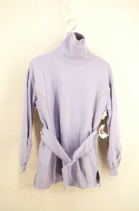 Lily Brown(リリーブラウン) 19ss ベルト付きスウェットトップス レディース トップス