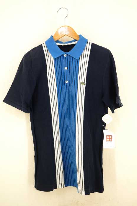 LACOSTE（ラコステ） ストライプ　ポロシャツ メンズ トップス
