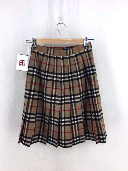Burberrys（バーバリーズ） ノバチェック　プリーツミニスカート レディース スカート