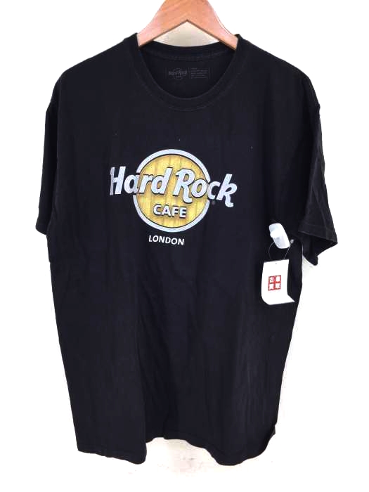 Hard Rock Cafe(ハードロックカフェ) LONDON プリントクルーネックTシャツ メンズ トップス