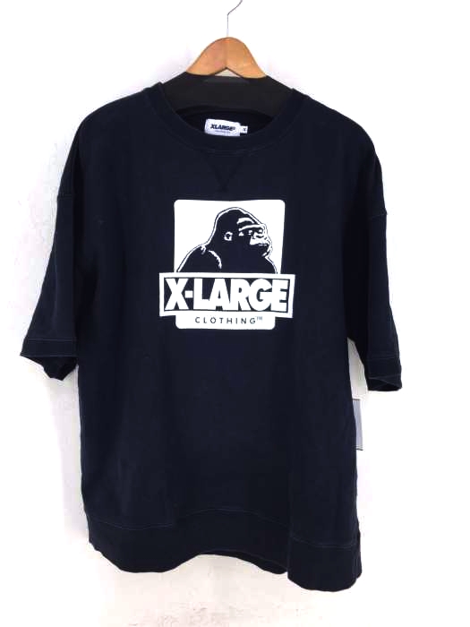 XLARGE（エクストララージ） ロゴプリント半袖スウェット メンズ 