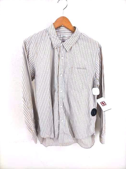 PHIGVEL MAKERS & Co.(フィグベルメーカーズアンドコー) ストライプ柄 シャツ メンズ トップス