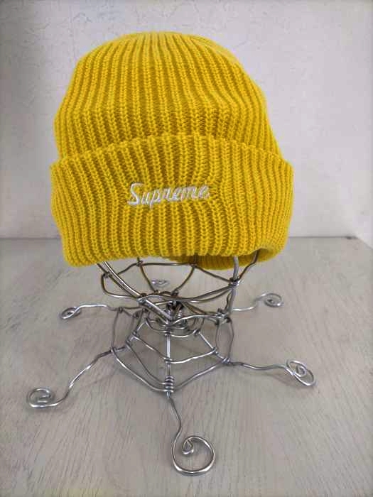 Supreme(シュプリーム) loose gauge beanie ロゴ刺繍 ビーニー メンズ 帽子