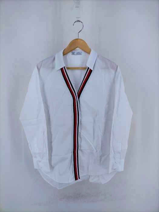 ZARA trf collection(ザラ ティーアルエフ コレクション) スキッパーシャツ レディース トップス
