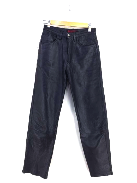 Johnbull（ジョンブル） 80~90S YKKZIP ストレートカウレザーパンツ メンズ パンツ