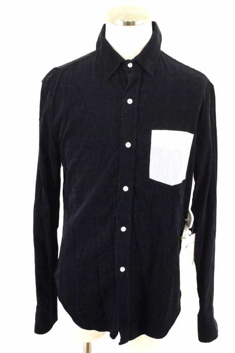BAND OF OUTSIDERS （バンドオブアウトサイダーズ） ポケット切替コーデュロイシャツ メンズ トップス