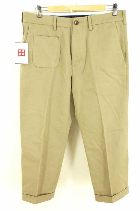 CASH CA (カシュカ) STITCH LESS CROPED PANTS チノパンツ メンズ パンツ