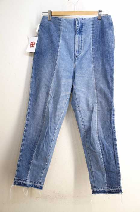 MACPHEE (マカフィー) リペアデニムテーパードパンツ レディース パンツ