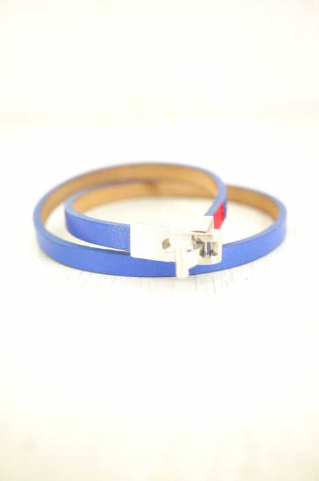 Paul Smith （ポールスミス） 2連レザーブレスレット メンズ アクセサリー