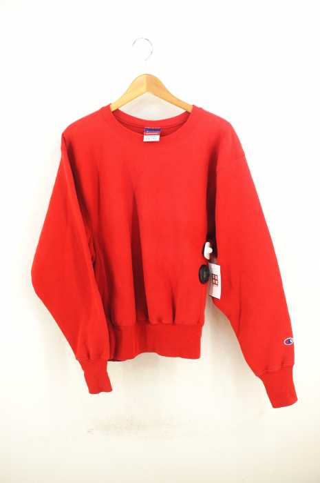Champion （チャンピオン） REVERSE WEAVE 袖ロゴ刺繍スウェット メンズ トップス