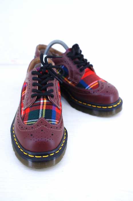 Dr.Martens×COMME des GARCONS(ドクターマーチンコムデギャルソン) SMOOTH WINGTIP BROGUE レディース シューズ