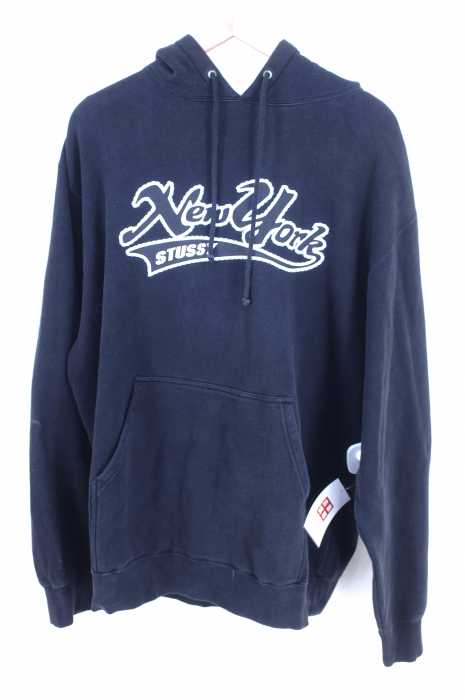 STUSSY （ステューシー） ロゴプリントパーカー メンズ トップス