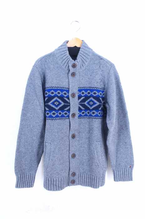 TOMMY HILFIGER （トミーヒルフィガー） ハイネックニット ジャケット メンズ アウター