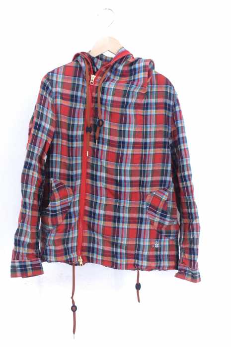 Vivienne Westwood MAN（ヴィヴィアンウエストウッドマン） リネンチェックフードジャケット メンズ アウター