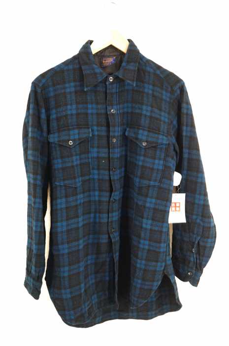 Pendleton チェック柄ネルシャツ PENDLETONペンドルトン 70sヴィンテージ ウール チェック柄