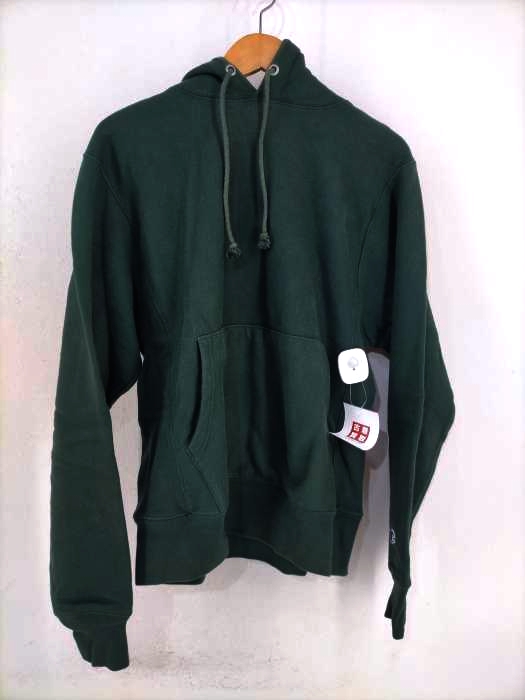 Champion（チャンピオン） 青タグ復刻 USA企画 REVERSE WEAVE 目無しプルオーバーパーカー メンズ トップス