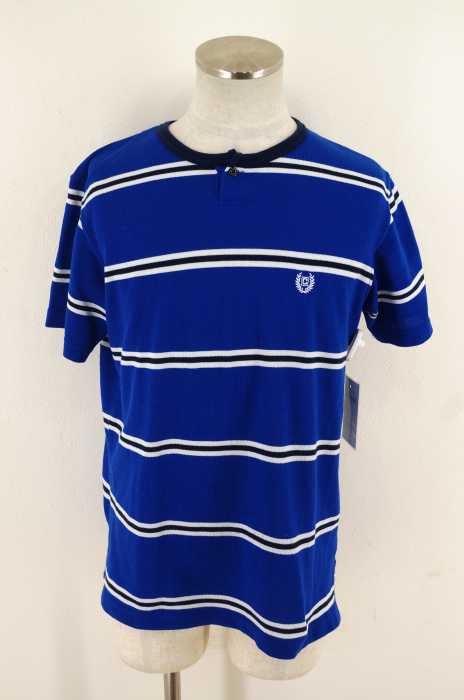 CHAPS RALPH LAUREN  （チャップスラルフローレン） ボーダーヘンリーネックTシャツ メンズ トップス