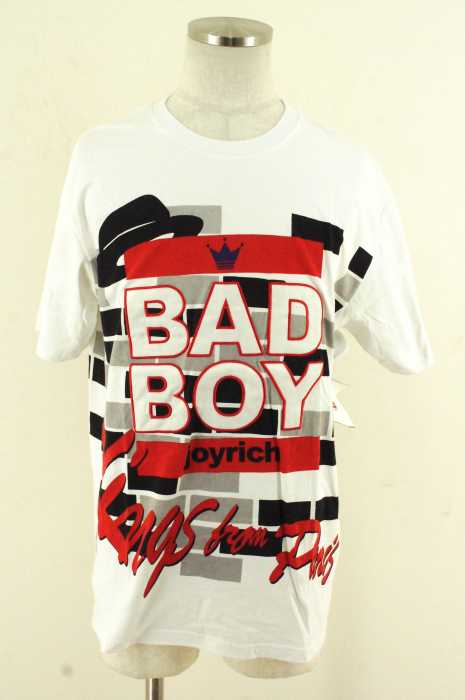 JOYRICH (ジョイリッチ) BADBOY ロゴクルーネック半袖Tシャツ メンズ トップス