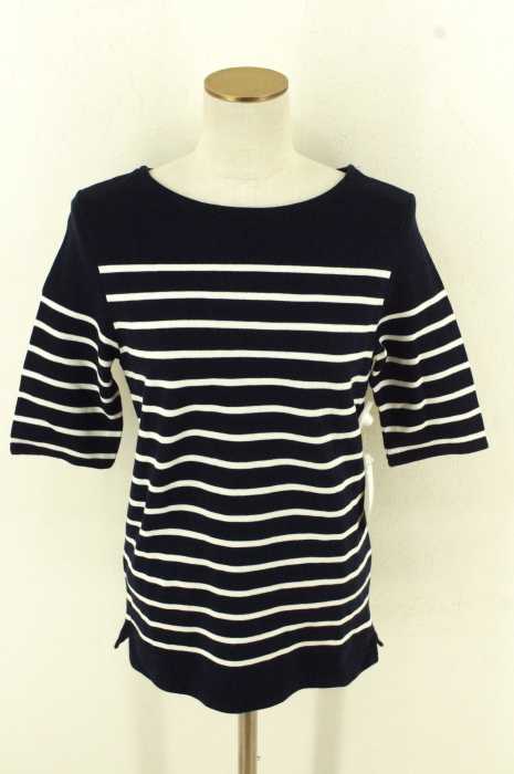BEAUTY & YOUTH UNITED ARROWS (ビューティーアンドユースユナイテッドアローズ) 7分袖ボーダーカットソー レディース トップス