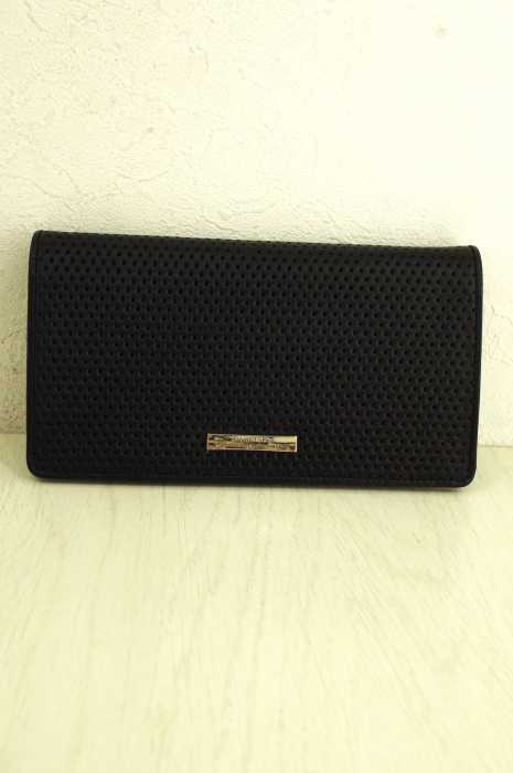 GARNI （ガルニ） Mesh Fold Wallet メッシュ型押しレザーウォレット　長財布 メンズ 財布・ケース