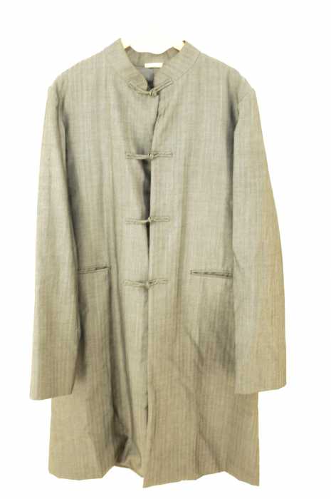 COMME des GARCONS HOMME PLUS （コムデギャルソンオムプリュス） AD2012 13SS Poor King期 バックスタッズ装飾チャイナコート メンズ アウター