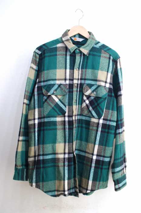 Carhartt （カーハート） 90sチェックネルシャツ メンズ トップス