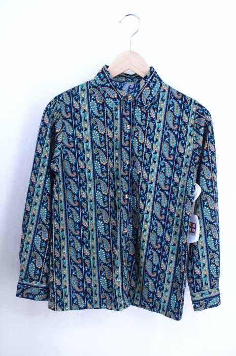 USED古着  （ユーズドフルギ） ペイズリー柄シャツ レディース トップス