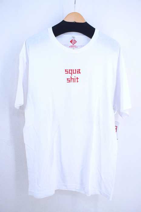 FAR EAST SPORTING WAVE （ファーイーストスポーティングウェーブ） squa shit 刺繍 小籠包プリントコットンクルーネックTee メンズ トップス