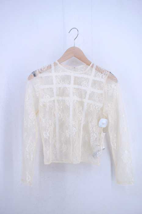 新品　タグ付き　リリーブラウン　レース　トップス LILY BROWN｜レースカッティングトップス | Rakuten Fashion