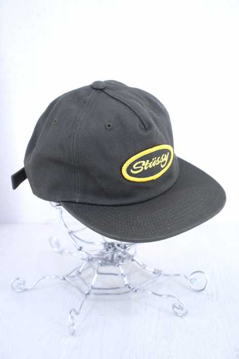 STUSSY (ステューシー) PATCH BIG TWILLSTRAPBACK CAP メンズ 帽子