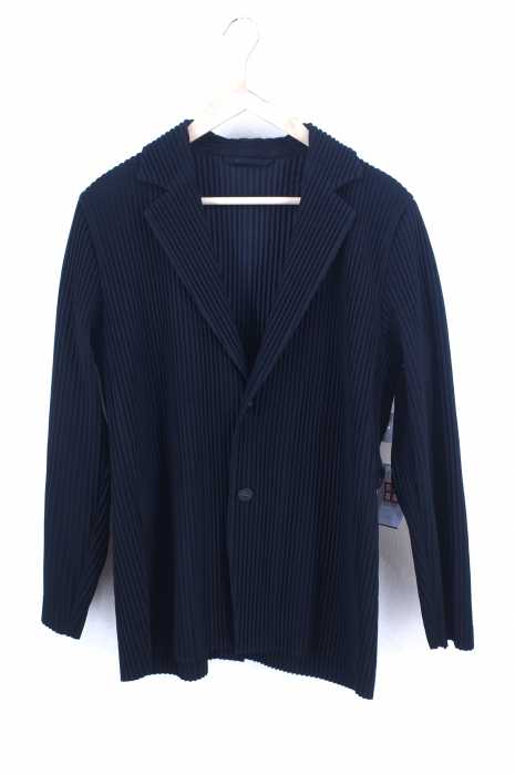 HOMME PLISSÉ ISSEY MIYAKE （オムプリッセ イッセイミヤケ） 18aw TAILORED PLEATS プリーツ2Bテーラードジャケット メンズ アウター