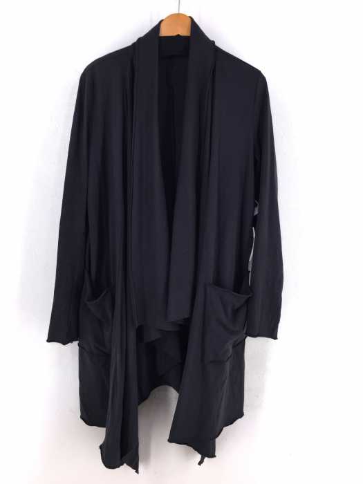 NO ID.BLACK（ノーアイディー ブラック） 19SS 天竺カットオフドレープショールガウン メンズ トップス