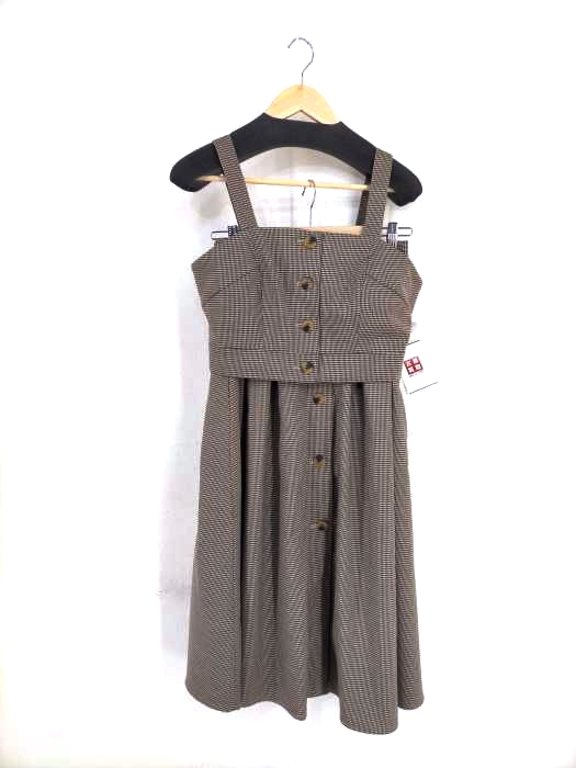 earth music&ecology（アースミュージックアンドエコロジー） 18AW 3wayジャンパースカート レディース ワンピース