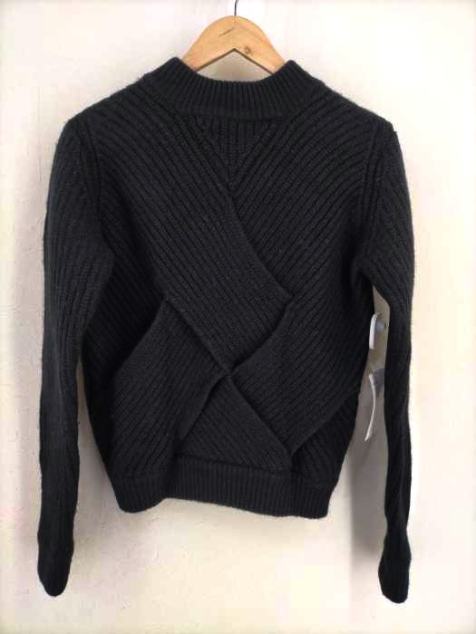 CARVEN(カルヴェン) Wool twist knit jumper ツイスト ハイネックウールニット レディース トップス
