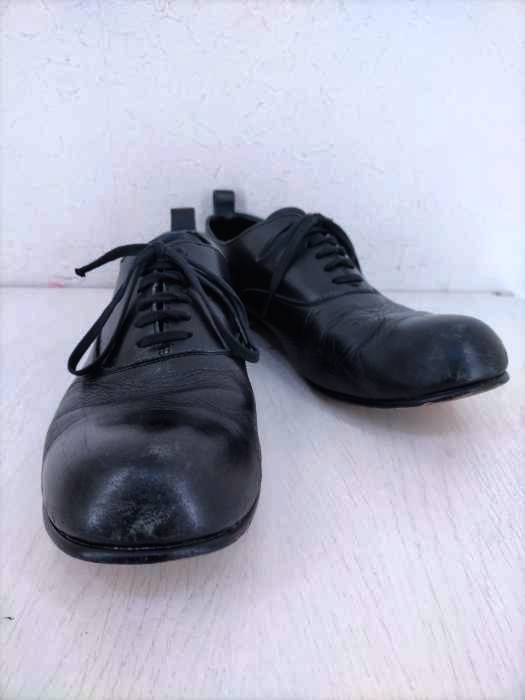 COMME des GARCONS（コムデギャルソン） ボリュームトゥレザーシューズ 内羽根 ラウンドトゥ レディース シューズ