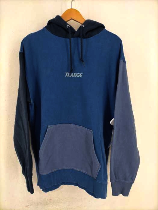 XLARGE（エクストララージ） ロゴ刺繍 プルオーバーパーカー メンズ トップス