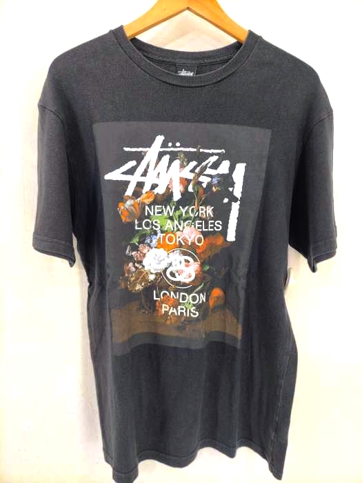 Stussy（ステューシー） ワールドツアー アートプリント半袖Tシャツ メンズ トップス