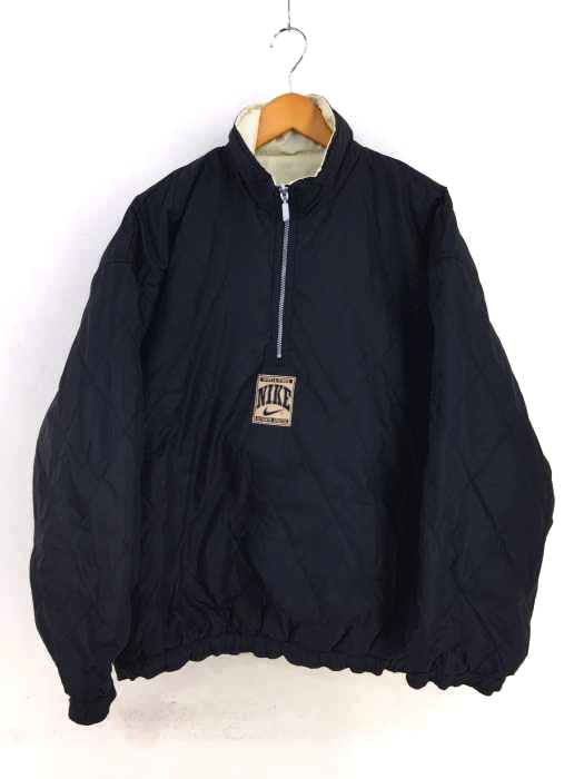 NIKE（ナイキ） 90S 銀タグ 裏地キルティング ビッグスウォッシュ  リバーシブルジャケット メンズ アウター
