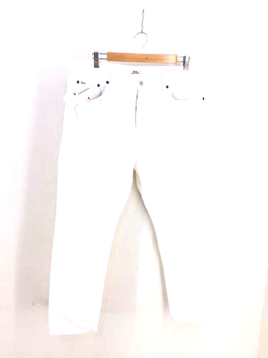 POLO RALPH LAUREN(ポロラルフローレン) 19SS テーパード白デニムパンツ メンズ パンツ
