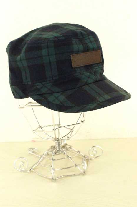 INTERBREED （） チェックワークキャップ メンズ 帽子