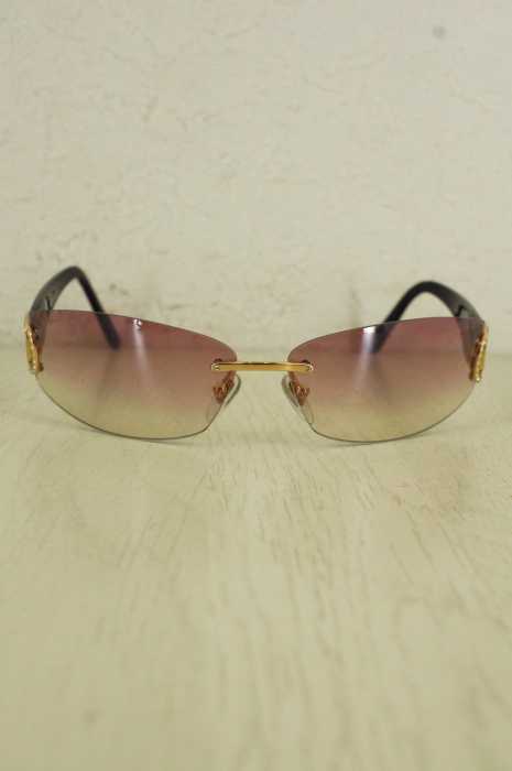 Salvatore Ferragamo (サルヴァトーレフェラガモ) ラインストーン付きグラデーションレンズサングラス レディース ファッション雑貨