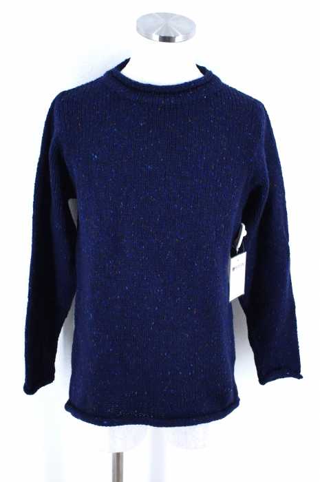 RATHLIN KNIT × SHIPS （ラスリンニット × シップス） ドネガルクルーネックウールニットトップス メンズ トップス