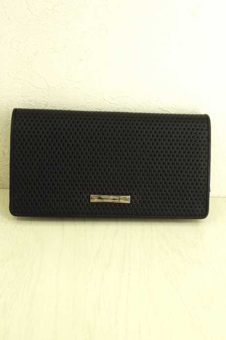 GARNI (ガルニ) Mesh Fold Wallet メッシュ型押しレザーウォレット 長財布 メンズ 財布・ケース