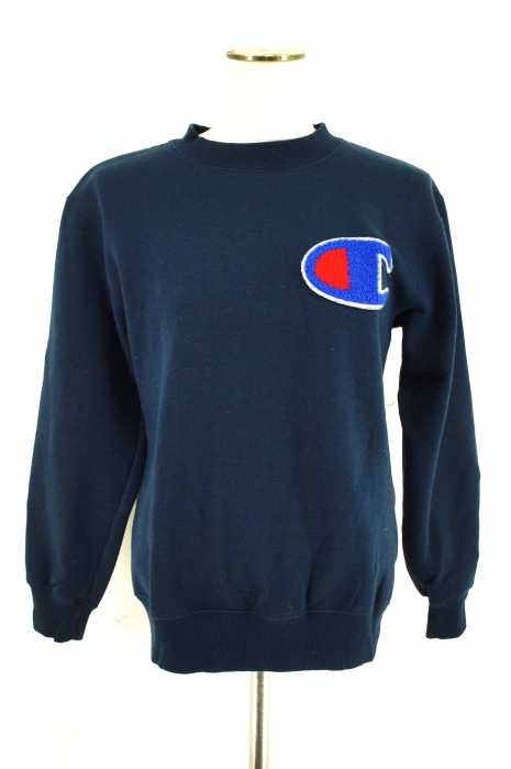 Champion （チャンピオン） デカロゴワッペン付きスウェットトップス レディース トップス