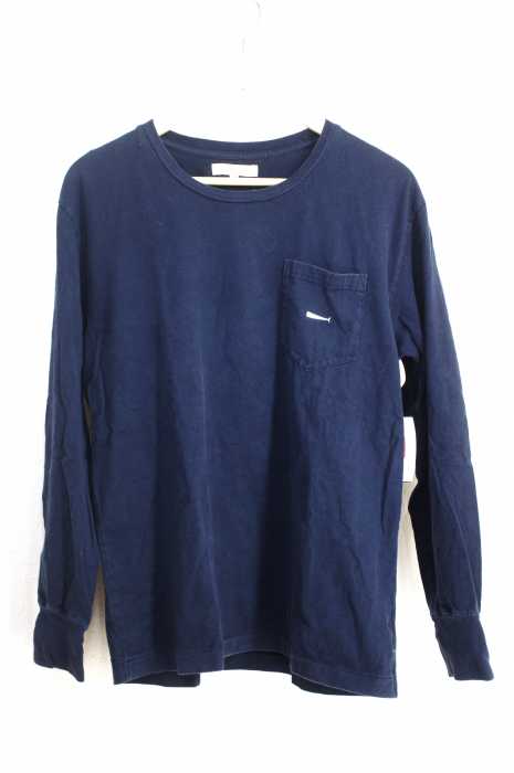 DESCENDANT （ディセンタント） ポケット付きロングスリーブTシャツ　CACHALOT POCKET LS メンズ トップス